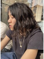 スウェル 津田沼店(Swell)&nbsp;サーフカール/スパイキーショート/ブルーブラック/津田沼