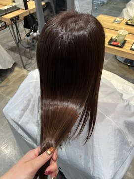 アヴァンス 箕面(AVANCE.) 髪質改善カラー