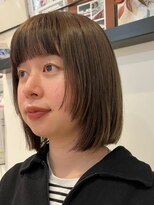 ジュイール(jouir)&nbsp;三鷹白髪ぼかしハイライトショートボブウルフショートカット韓国