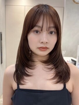 フォト 新宿三丁目(foto) 小顔黒髪オリーブグレーココアベージュボブ髪質改善ブリーチ新宿