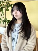 20代30代40代　ダークブラウン/レイヤースタイル