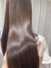 【梅雨のパヤ毛対策♪】美髪スト矯正+カット+髪質改善TR¥16200