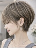 ブリーチハイライト髪質改善ダブルカラーレイヤーカット