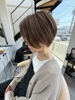 バーチミシマ(BIRCH mishima)&nbsp;大人丸み前下がりショート☆圧倒的技術の前下がり大人ショート