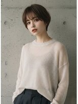 ヘアーメイクパウダー 天王寺寺田町店(Hair make powder) 大人可愛い30代40代50代小顔マッシュショート丸みショート
