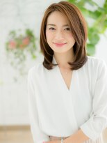 ネル 仙台(Nelu) 仙台/髪質改善/フレンチバング×レイヤーハッシュカットf