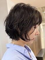 アビー(ABBEY) ショートパーマショートカットショートボブレイヤーパーマボブ