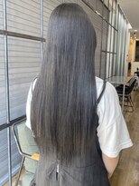 ロックス バイ マグ 松本(rocks BY MAG)&nbsp;コリアンブラック透明感カラー艶髪美髪ロング
