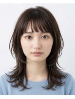 ウィスタリアフィールド アヴェダ(WISTARIA FIELD AVEDA) 【広島】マッシュウルフ/暗髪/ゆるふわパーマ