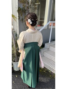 ヘアークーリー(HAIR COOLEE)の写真/お電話予約で大事な日のヘアセット着付けを承ります