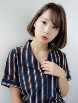 ルティア(Lutia)&nbsp;流しバング 大人かわいい 似合わせボブ★★