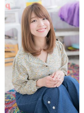 ヘアアンドビューティー ミック(Hair & Beauty miq) ナチュラルかわいい♪自然体ワンカールセミディ