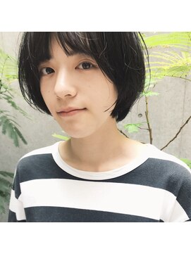 ブライタリー(Brightary) [BRIGHTARY-apartment-] 黒髪ショートパーマ