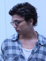 ガズル ハラジュク(GUZZLE HARAJUKU)&nbsp;ワイルド1カールパーマ　メンズ