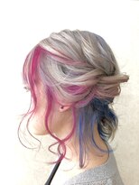ラビスモア(Lovis moa)&nbsp;切りっぱなしボブ/ピンクブラウン/エアリーロング/美髪のススメ