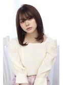 【valentine松永】前髪がポイント＊ワンカールさらつやミディ