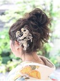 【hair make WILLOW】着物ヘアセット◇