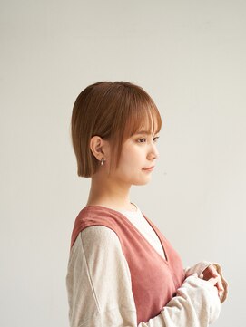 ジュール 新宿三丁目(Joule) マロンベージュ/Aラインボブ/かきあげ/ハイライト[新宿駅]