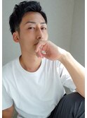 アップバング刈り上げショート