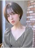 大人かわいい小顔ショートボブショートヘア20代30代40代表参道