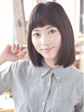 リトル 所沢(little) 重めバング大人ミディ