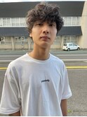 《SOYON》マッシュメンズパーマ