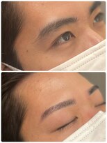 ハチマルハチ 下関(808)&nbsp;中性的な印象に^_^ナチュラルアーチ眉☆