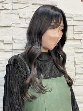 ラストーリア(La storia) 透け感たっぷり charcoalgray