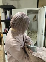 ラフ 難波店(LAFF) #黒髪#ボブルフ#ネビージュ#小顔#ワンレン