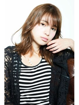 バカンス 八丁堀(BACANCES) 【BACANCES八丁堀】透明感ミディ