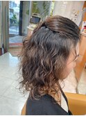スパイラルパーマ
