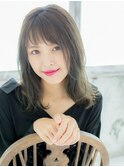 ミルクティーセミロング