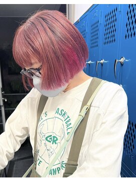 ナループロア ハチ(Nalu pu loa hachi) ボブパーマ/黒髪パーマ/切りっぱなしボブ/ショートボブ