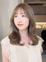 アルバム 渋谷パルコ(ALBUM)&nbsp;ミルクティーくびれスタイル_グレーベージュレイヤー_59550