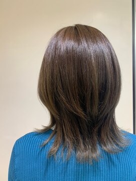 アズール 草加(azule) ウルフカット　ココアブラウン【草加/草加駅東口】