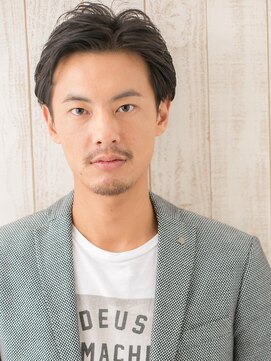 モッズヘア メン 上尾東口店(mod's hair men) グレージュカラー大人の色気アップ耳だしショートW上尾
