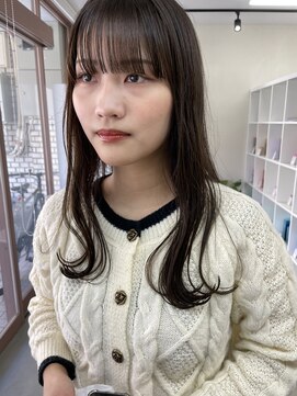 キートス 高知店(kiitos) ★ワイドバングフルバングミディアムカット