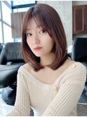 ミディアムレイヤーヘア♪まとめ髪も簡単◎TheCおおたかの森