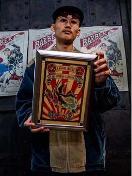バーバーショップ ノア 2nd(BARBERSHOP NOR)の写真/近年日本でもトレンドのフェードカット・アイロンパーマなどメンズ専門店ならではメニューに対応！