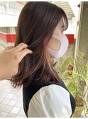 髪質改善/デザインカラー/レイヤーカット/ウェットヘア/