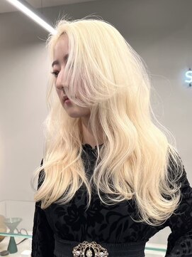 ソル ジングウマエ(SOL JINGUMAE) ミルクティーベージュダブルカラーインナーカラーケアブリーチ