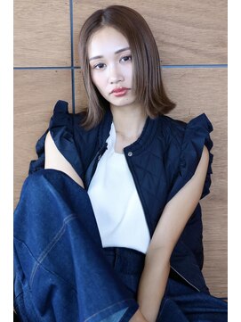 フルショウ アシヤ(FURUSHO ASHIYA) 切りっぱなしボブ大人ショートボブ20代30代40代50代