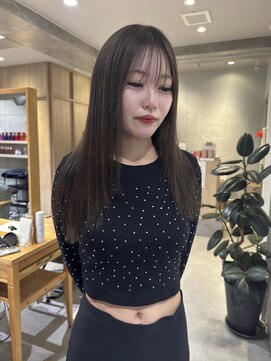 ゼストプラス(ZEST plus) 透け感たっぷりオリーブベージュ