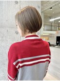 大人ショートボブ/丸みボブ/伸ばしかけショートボブ