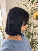 ボブ×顔まわり