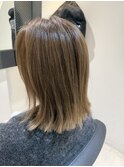 ケアブリーチ×シークレットハイライト