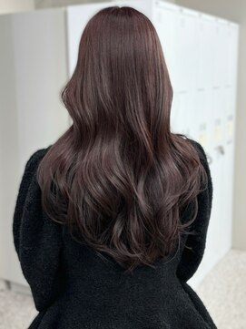 イロウ 天神大名店(IROW) ラベンダーグレージュ 透明感カラー 美髪 韓国ヘア 20代 艶髪