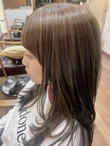 ヘアー グリーン(hair green) サラサラ顔まわりレイヤーロングヘア【髪質改善/百合ヶ丘】