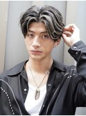 渋谷フェザーパーマニュアンスパーマメンズハイライトカラー