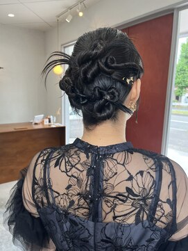 ヘアー バトン(hair vaton) タイトアレンジ